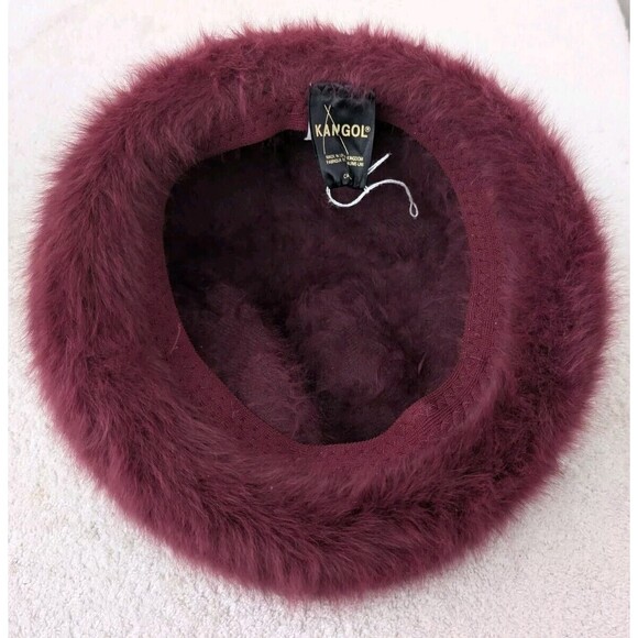 Kangol Furgora Brimmed Hat Mauve w/ Gold Buckle Eunice United Kingdom Soft main image 8